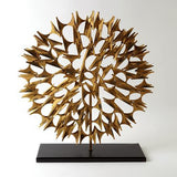 Cosmos Sculpture-Gold-Small(منحوتة كوزموس ذهبية اللون- صغيرة)