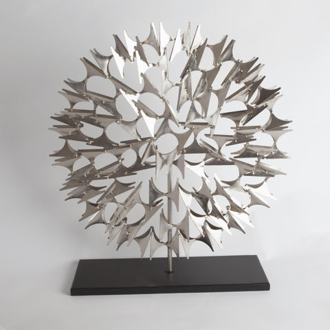 Cosmos Sculpture-Nickel-Small