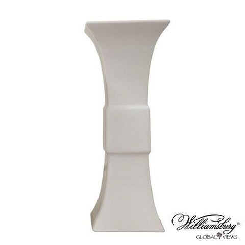 Garniture Vase-Matte White-Lg