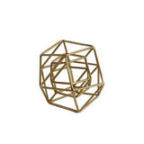 Geo Sculpture-Gold-Small size(مشغولات هندسية  أرضية مذهبة  -  حجم صغير)