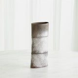 Stacked Vase-Grey-Lg