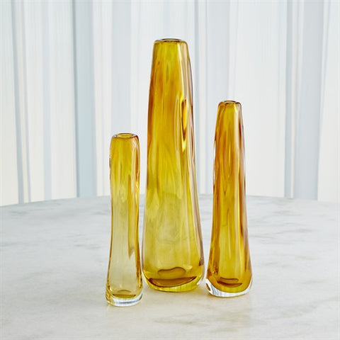 Babel Vase-Yellow-Sm