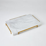 Overture Tray-White Marble